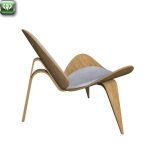 Sedia Shell by Wegner